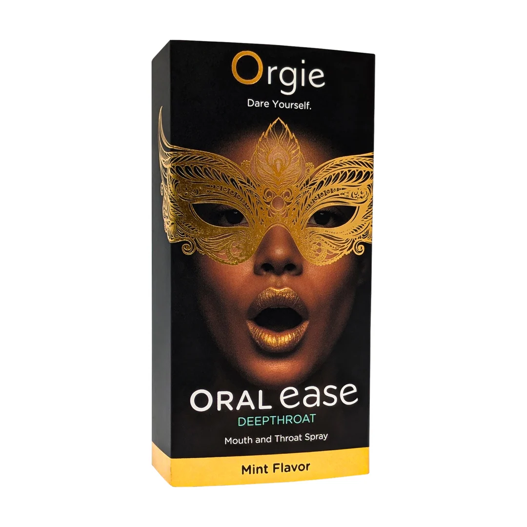 Orgie Oral Ease Deepthroat Mund und Rachenspray mit Minzgeschmack, 15 ml – Bild 2