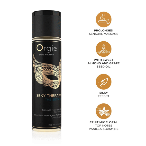Orgie Sexy Therapy The Secret Massageöl 200 ml