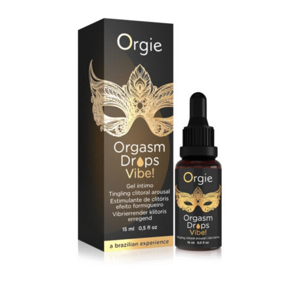 Orgie Orgasm Drops Vibe! stimulierende Tropfen, Pfirsich, 15 ml