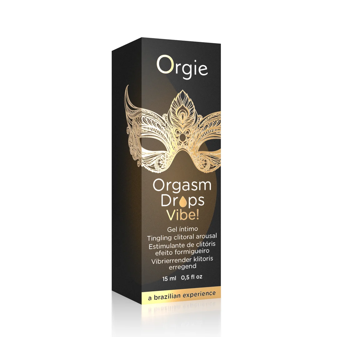 Orgie Orgasm Drops Vibe! stimulierende Tropfen, Pfirsich, 15 ml – Bild 2