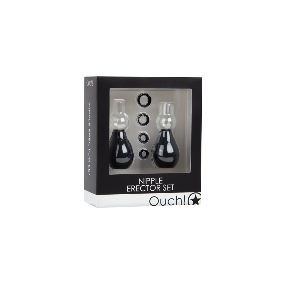 OU056BLK-2 Ouch! Nippel Erector Set – Bild 1