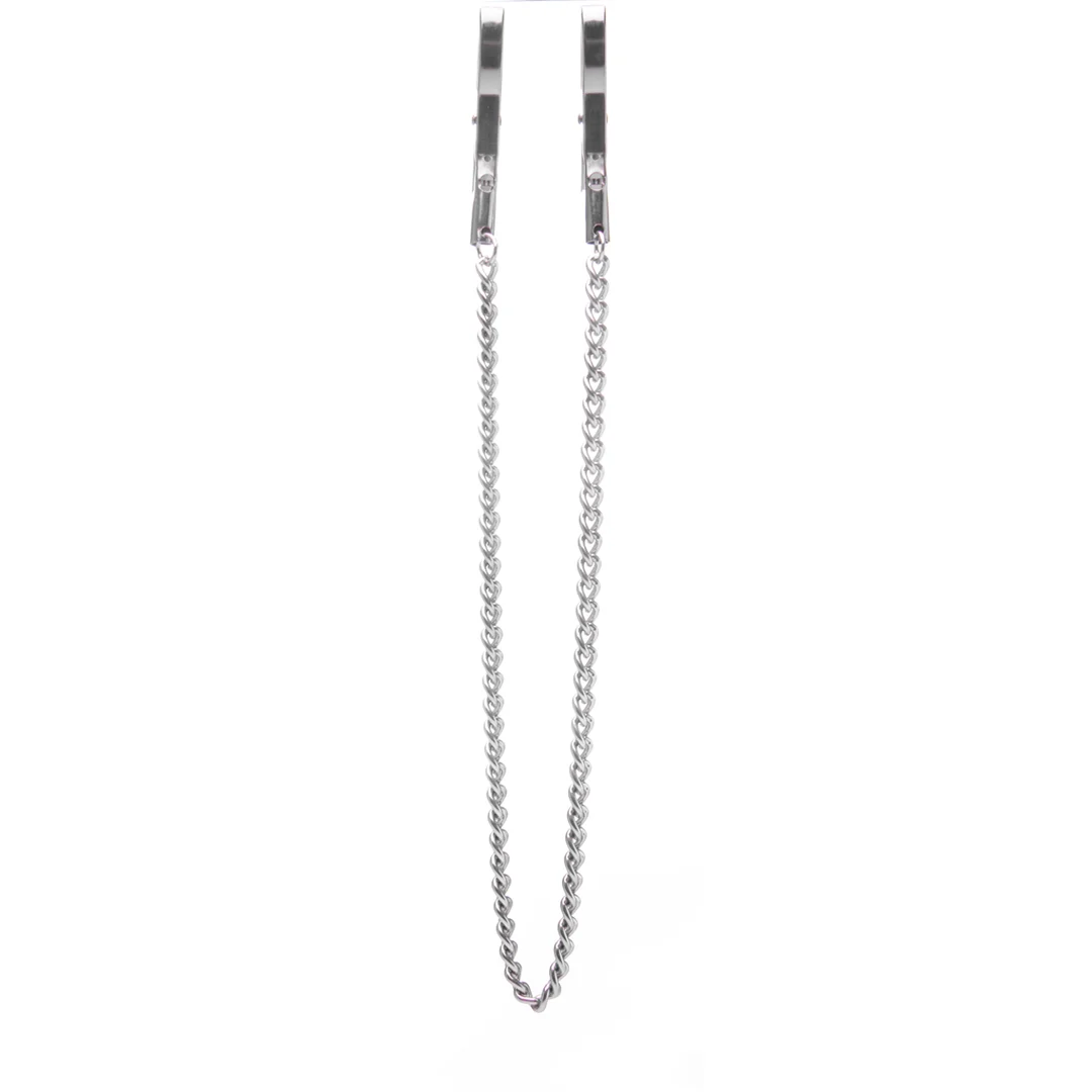 BDSM Brustwarzenklemmen mit Kette – Pincers Brustwarzenklemmen – Bild 2