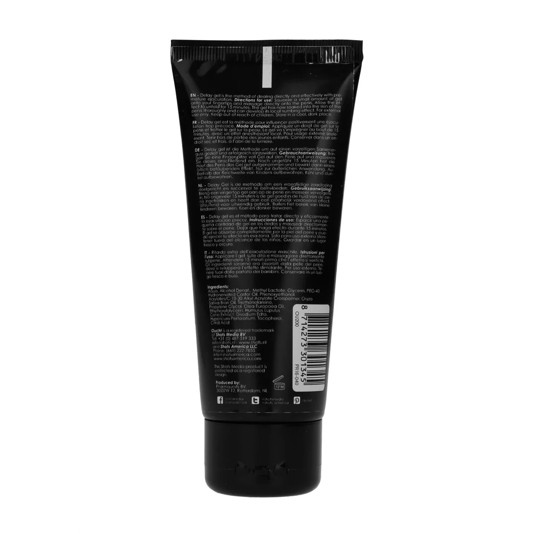 Ouch! by Shots Vertraag Gel, 100 ml – Bild 1