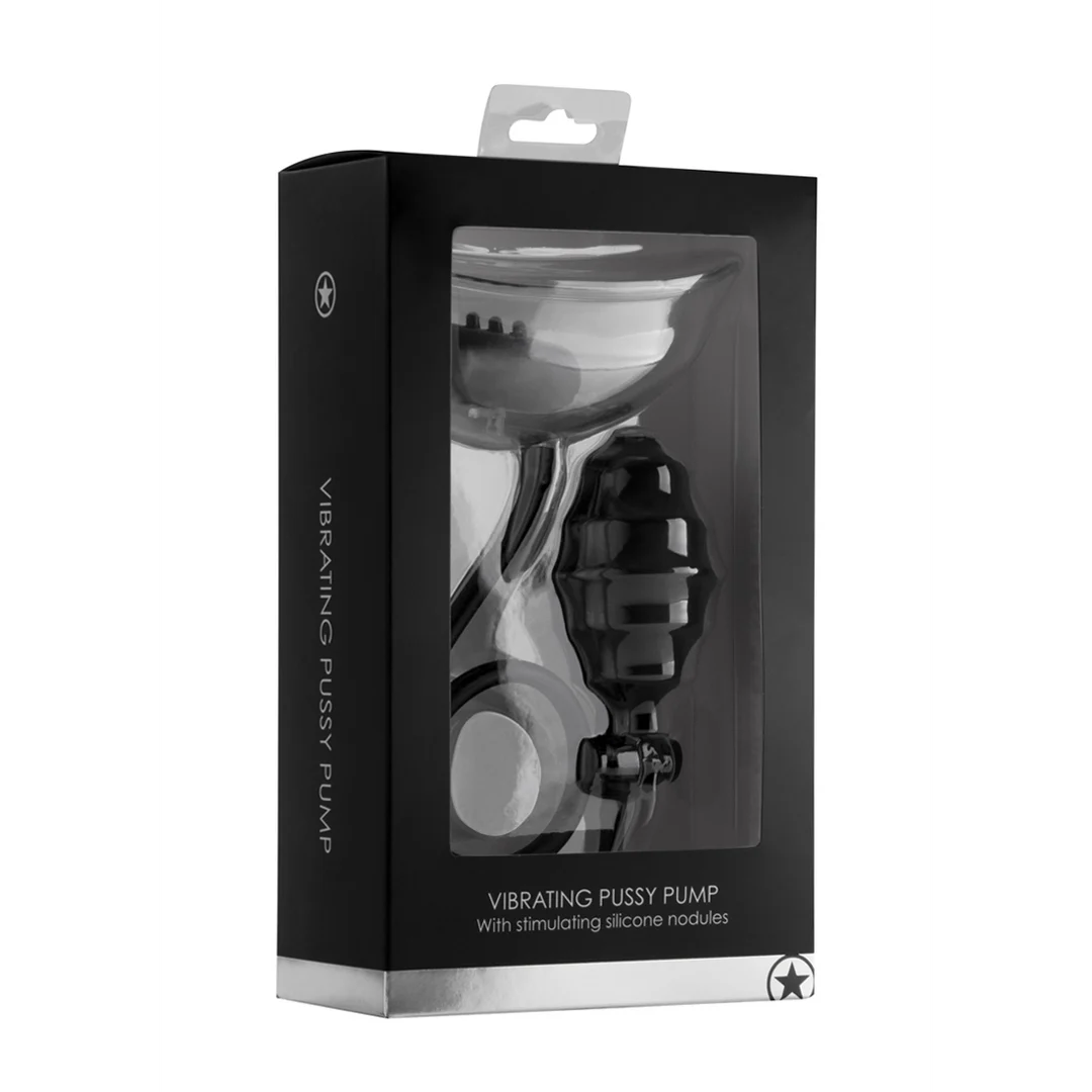 OU216BLK-2 Ouch! Vibrierende Pussy Pumpe – Bild 1