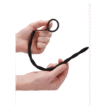 Ouch Silikon Plug und Cockring Set, schwarz – Bild 5