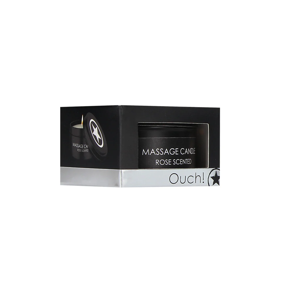 OU455ROS-2 Ouch! Massagekerze mit Rosenduft – Bild 1