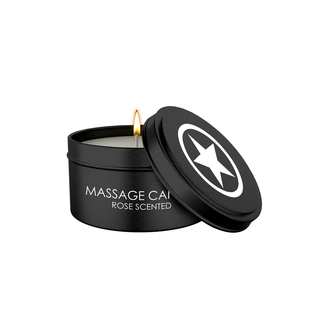 Ouch! Massagekerze mit Rosenduft – Bild 5