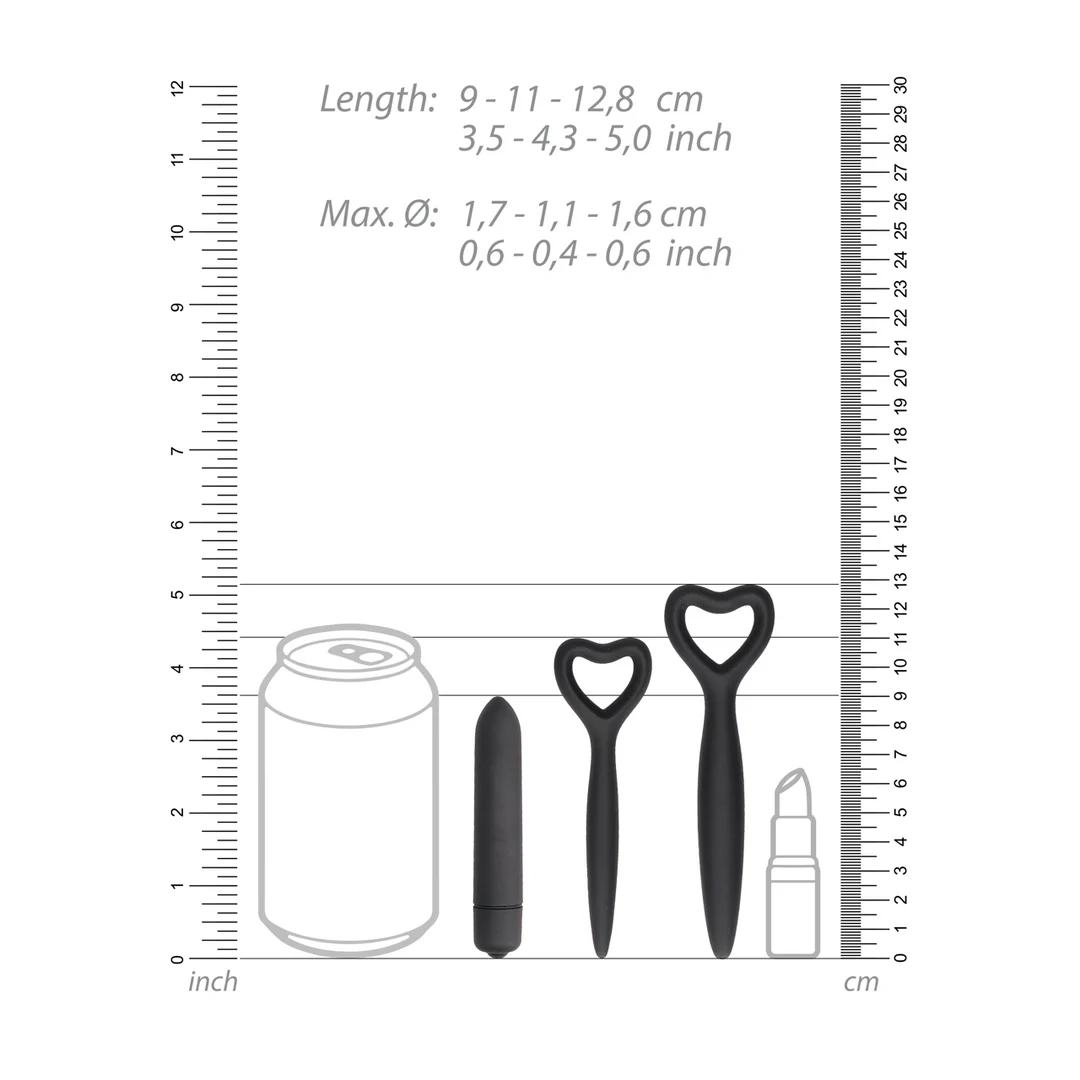 Harnröhren Dilatoren mit geschmeidiger Form – Silikon Dilator Set für die Vagina – Bild 5