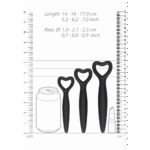 Harnröhren Dilatoren mit geschmeidiger Form – Silikon Dilator Set für die Vagina – Bild 6