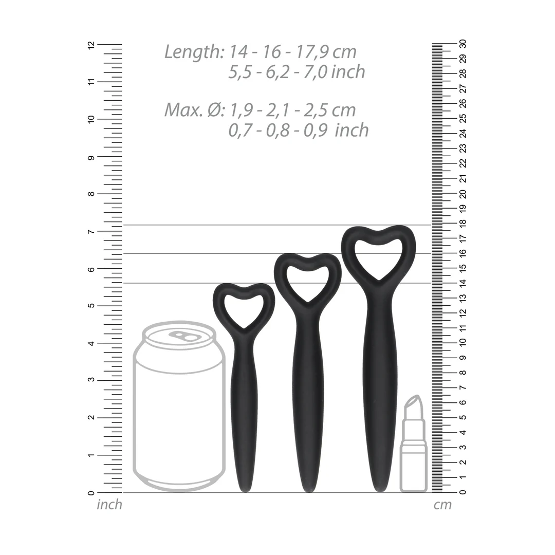Harnröhren Dilatoren mit geschmeidiger Form – Silikon Dilator Set für die Vagina – Bild 6
