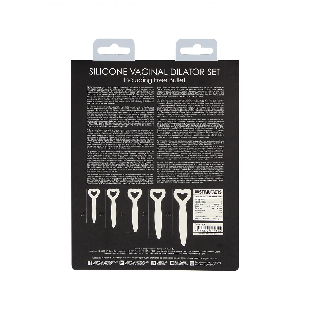 Harnröhren Dilatoren mit geschmeidiger Form – Silikon Dilator Set für die Vagina – Bild 2
