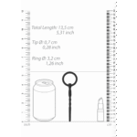 Penisplug mit praktischem O Ring – 0,3 / 7 mm – Bild 2