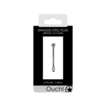 Penisplug mit markanter Metalloptik – 0.2 / 6 mm