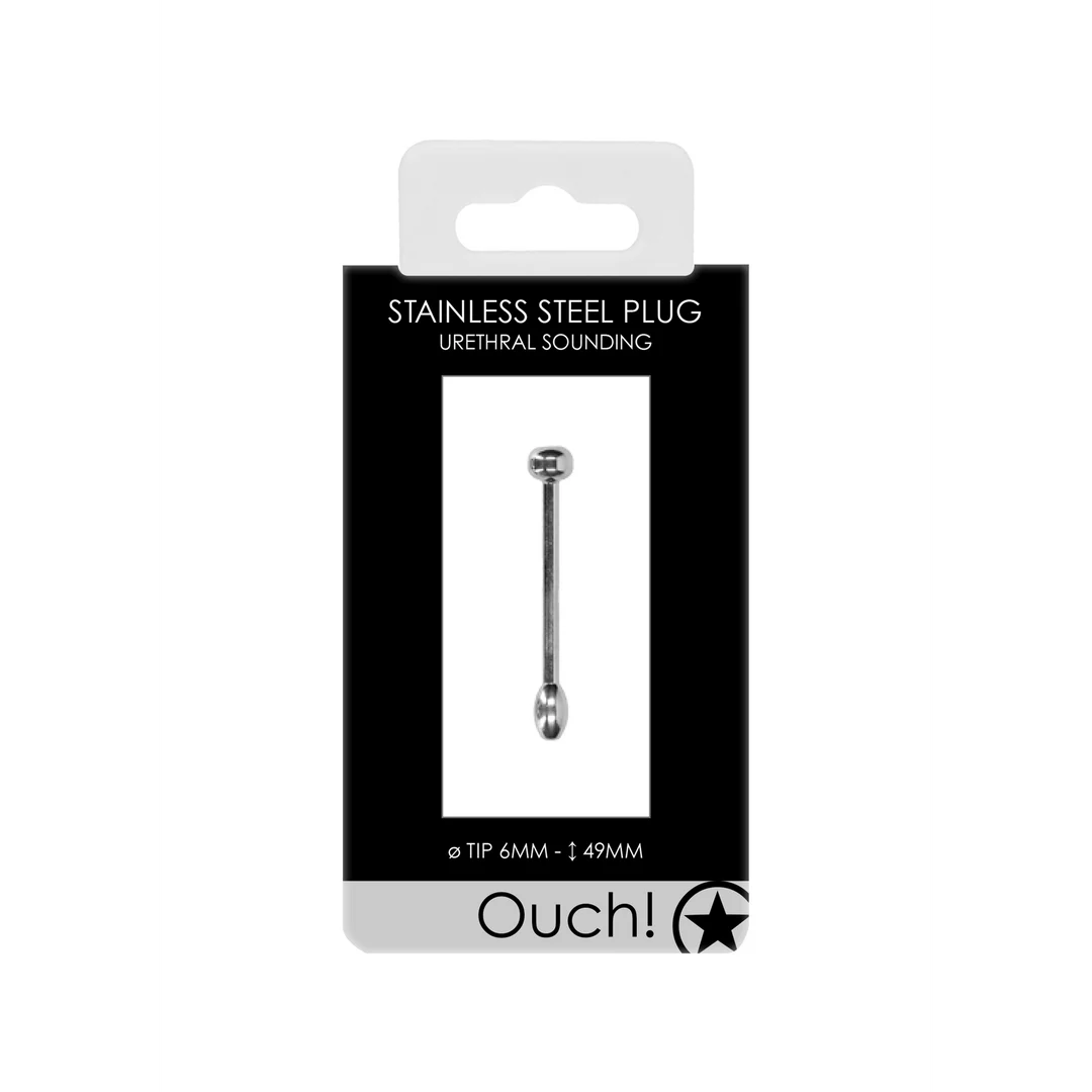 Penisplug mit markanter Metalloptik – 0.2 / 6 mm – Bild 1