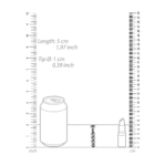 Penisplug mit Rillen – 0.4 / 10 mm – Bild 2