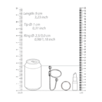 Penisplug mit O Ring – 0.4 / 10 mm – Bild 3