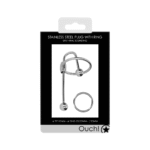 Penisplug mit O Ring – 0.4 / 10 mm