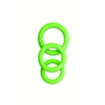 Ouch! Im Dunkeln leuchtendes Cockring Set – Bild 3