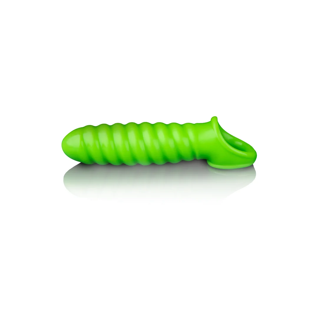Penis Sleeve mit Leuchteffekt im Dunkeln – Glow in the Dark – Bild 3