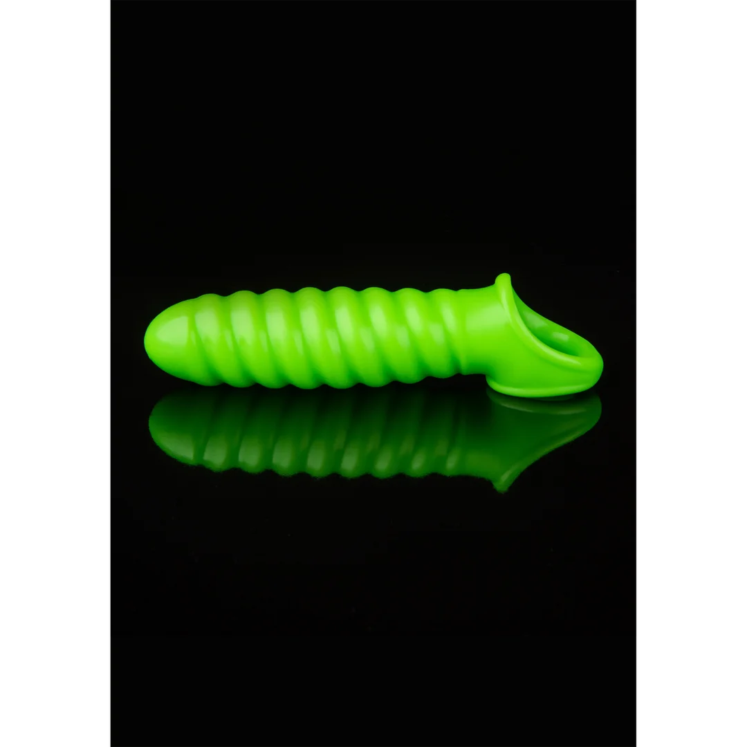 Penis Sleeve mit Leuchteffekt im Dunkeln – Glow in the Dark – Bild 6