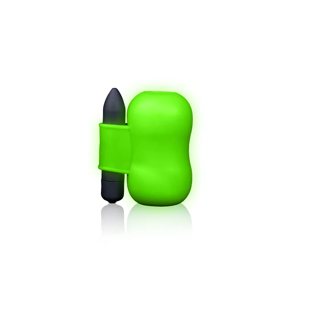Ouch! Vibrationsmasturbator Glow in the Dark – Bild 3