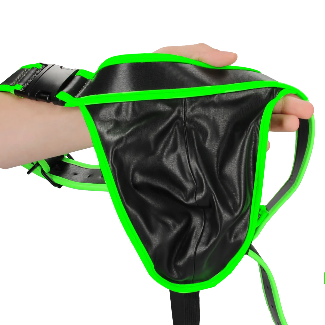 Ouch! Glow in the Dark Jockstrap mit Schnalle L/XL – Bild 12