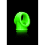 Cockring mit Hodenriemen – Glow in the Dark – Bild 5