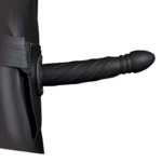 Ouch! Twisted Hollow Strap On 20 cm schwarz – Bild 3