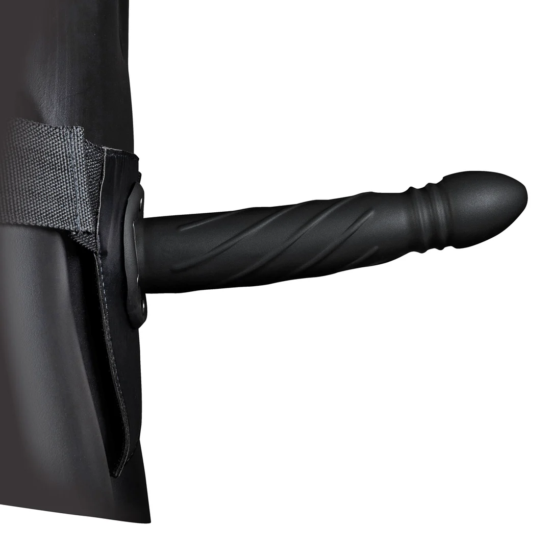 Ouch! Twisted Hollow Strap On 20 cm schwarz – Bild 3