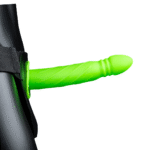 Ouch! Twisted Hollow Strap On 20 cm schwarz – Bild 9