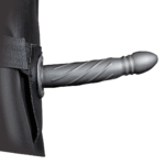 Ouch! Twisted Hollow Strap On 20 cm schwarz – Bild 15