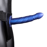 Ouch! Twisted Hollow Strap On 20 cm schwarz – Bild 21