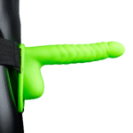 Ouch! Leuchtender hohler Strap on mit Hoden – Bild 3