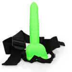 Ouch! Leuchtender hohler Strap on mit Hoden – Bild 5