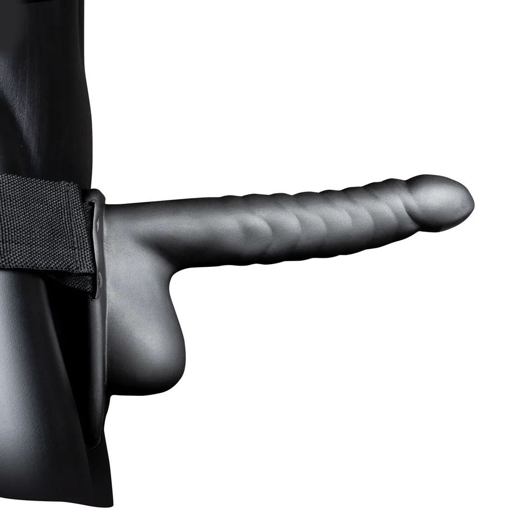 Ouch! Leuchtender hohler Strap on mit Hoden – Bild 15