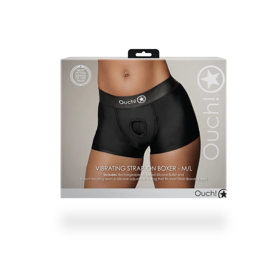 Ouch! by Shots vibrierende Strap on Boxershorts – Bild 2
