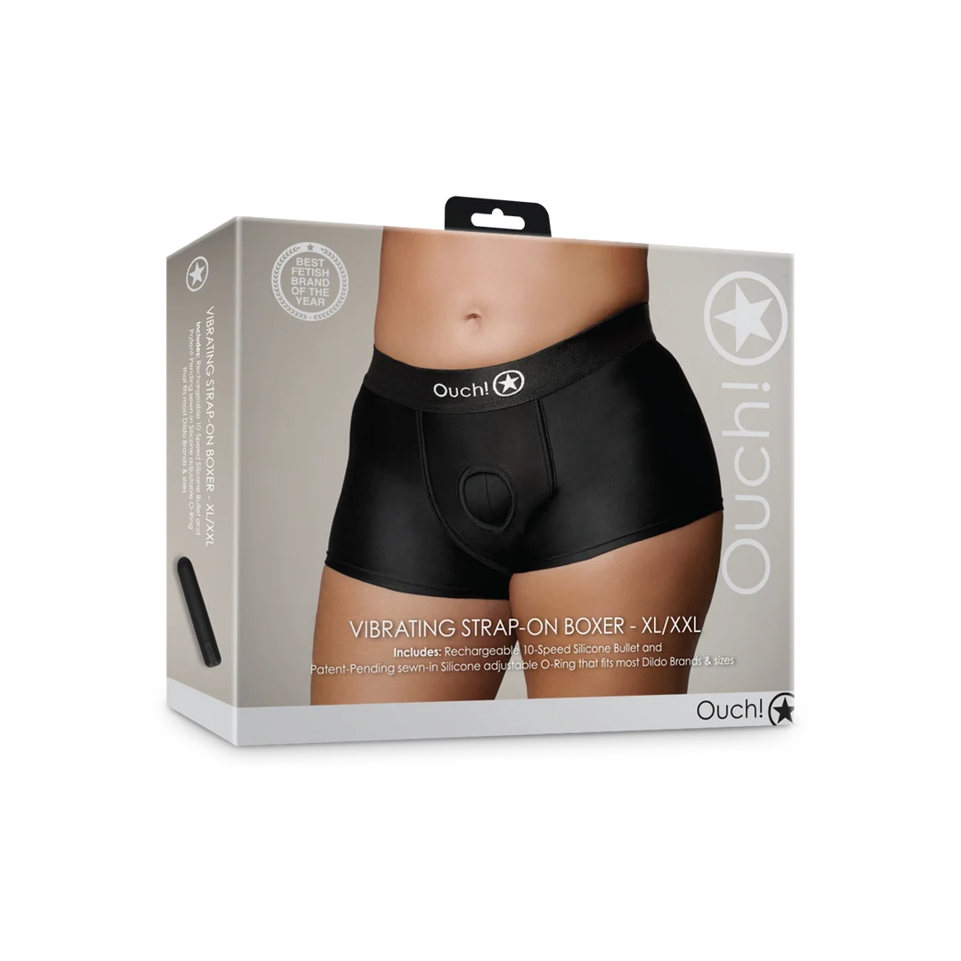 Ouch! by Shots vibrierende Strap on Boxershorts – Bild 7