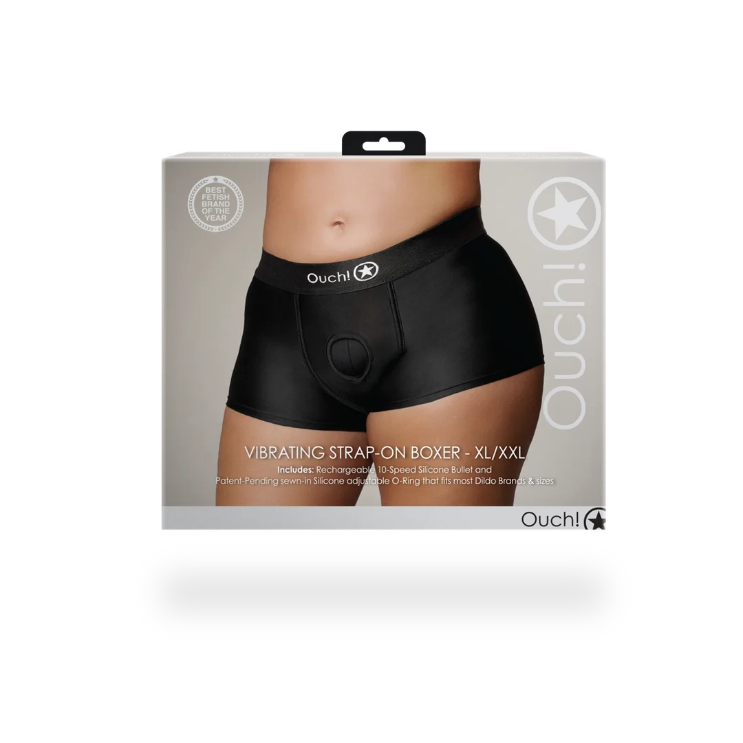 Ouch! by Shots vibrierende Strap on Boxershorts – Bild 8
