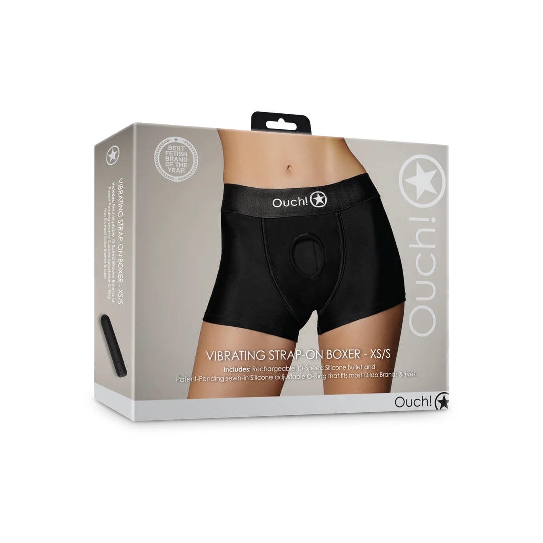 Ouch! by Shots vibrierende Strap on Boxershorts – Bild 13