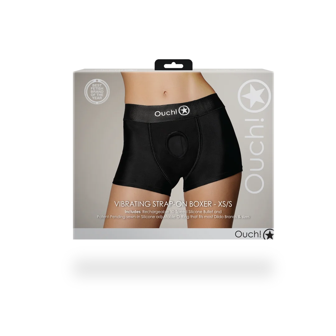 Ouch! by Shots vibrierende Strap on Boxershorts – Bild 14
