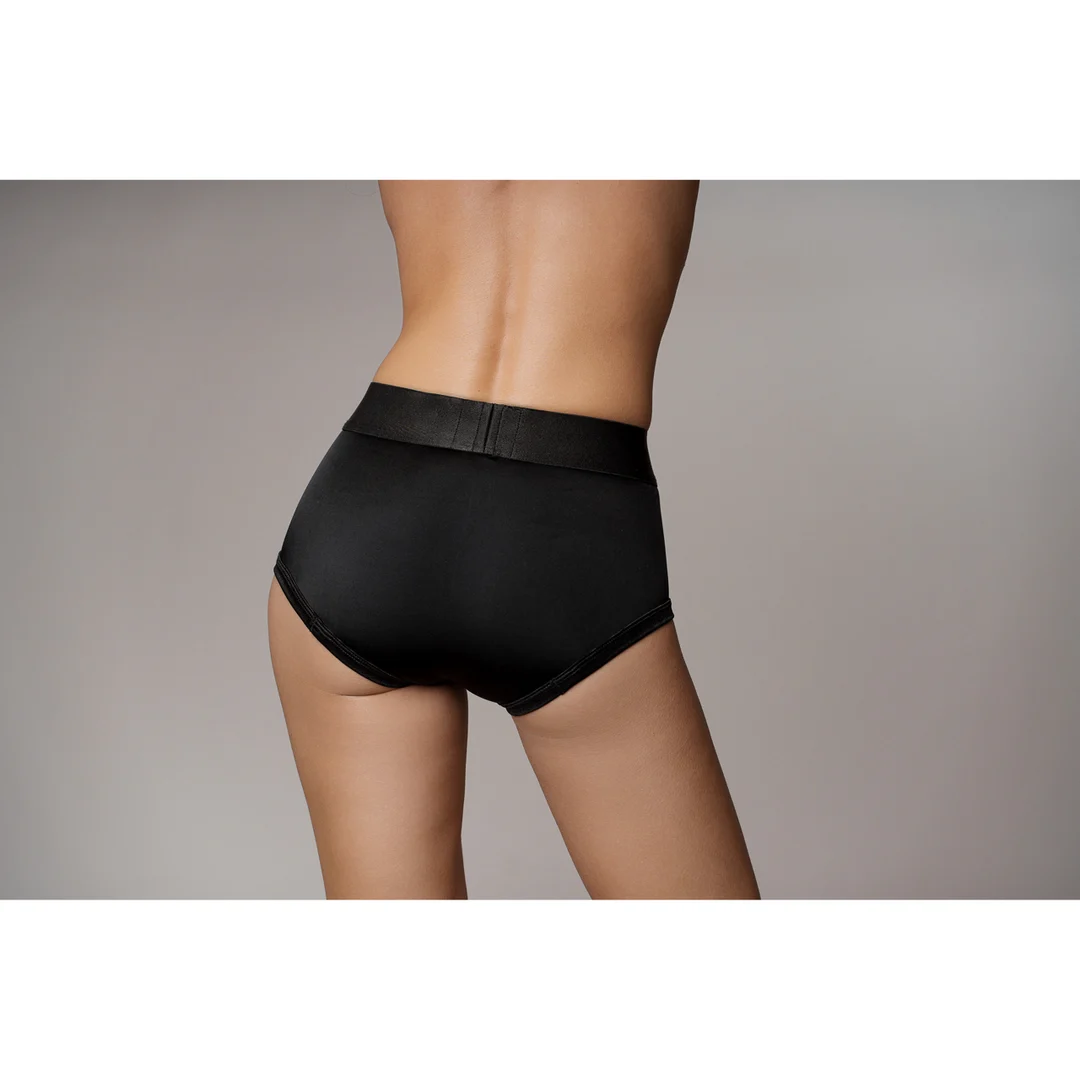 Bulletvibrator mit 10 Stufen – Vibrations Strap on Boxershorts Ouch! by Shots – Bild 16