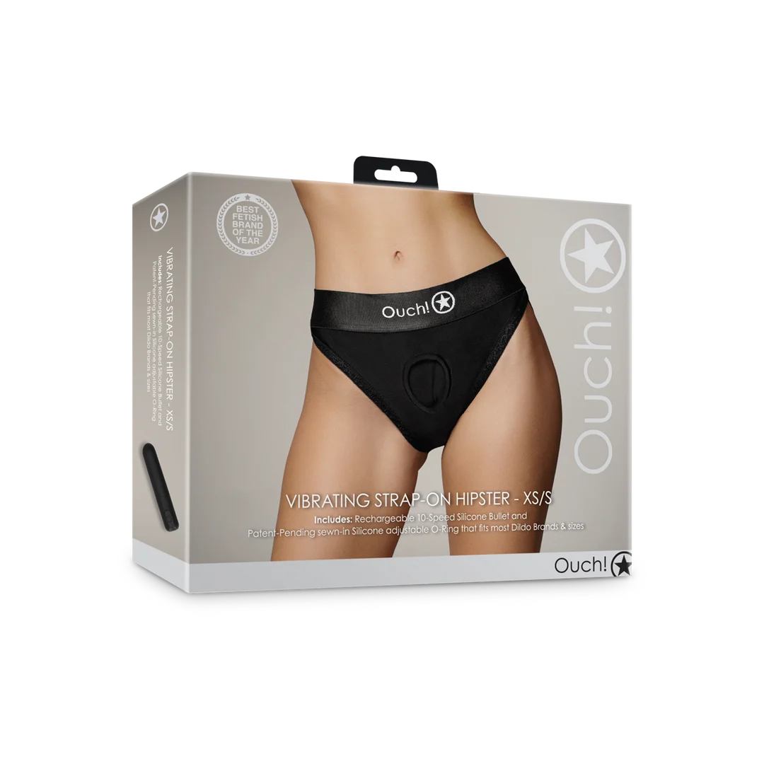 Ouch! Vibrierender Strap on Hipster – Bild 13