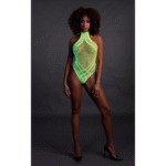Neonpinker Body mit Neckholder – Bild 9