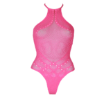 Neonpinker Body mit Neckholder – Bild 17