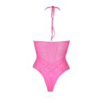 Neonpinker Body mit Neckholder – Bild 18