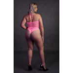 Neonpinker Body mit Neckholder – Bild 16