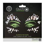 Körperschmuck Sticker für das Gesicht von Ouch! by Shots