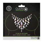 Ouch! by Shots leuchtende Brust Sticker