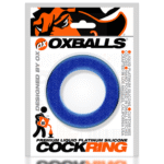 Nicht vibrierender Penisring aus superweichem Silikon – Blueballs
