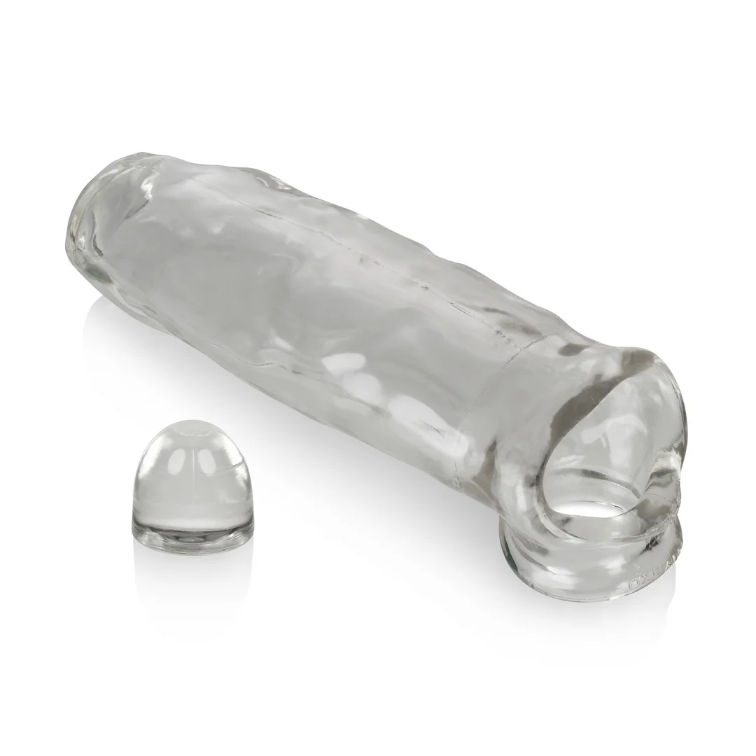 Penishülle mit Aufnahme für einen Bullet Vibrator – Transparent – Bild 2